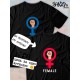 Парная футболка female alpha male парочка с принтом