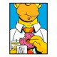 Футболка Гомер Симпсон с пончиком Симпсоны Simpsons с принтом