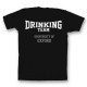 Футболка с прикольным принтом "Drinking team university of Oxford"