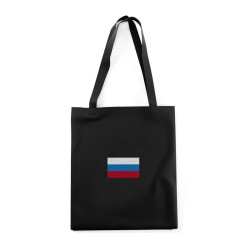 Эко сумка-шоппер тканевая черная с принтом. Большой шоппер сделан для работы, учебы, пляжа, путешествий, походов по магазинам и просто для повседневного использования