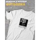 Футболка белая Король и Шут киш punks not dead rock оверсайз с принтом