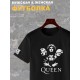 Футболка Queen рок группа Квин rock merch с принтом