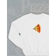 Парные свитшоты pizza кусочек пиццы белая женская с принтом мем прикол для влюбленных пар парня и девушки, двоих подруг и друзей, мемная, прикольная парная одежда underground y2k оверсайз