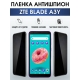 Защитная гидрогелевая пленка для смартфона ZTE Blade a3y. Полиуретановая плёнка антишпион на мобильный телефон ЗТЕ Блейд 3 игрек, для защиты экрана.