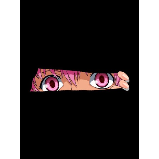 Футболка Anime eyes аниме глаза девушки тян kawai с принтом