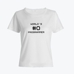 Футболка с надписью World's programmer