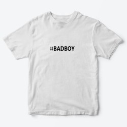 Футболка для детей с надписью Badboy Крутой