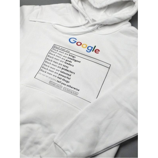 Прикольная толстовка с капюшоном с надписью Google