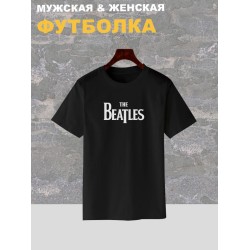 Футболка The Beatles группа Битлз лого y2k оверсайз с принтом