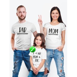 Футболки Family Look для всей семьи