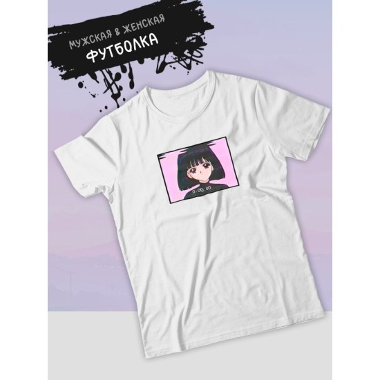Футболка Сейлор Сатурн Сейлор Мун Sailor Moon Saturn с принтом