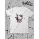 Футболка Hello Kitty Аниме Куроми оверсайз дрейн майка с принтом