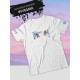 Футболка Аниме глаза девушки тян anime eyes merch с принтом