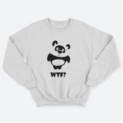 Женский свитшот с принтом WTF Vinney.