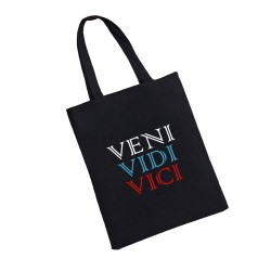 Сумка шоппер - холщовая хлопковая эко сумка с принтом Veni Vidi Vici