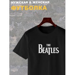 Футболка The Beatles группа Битлз лого y2k оверсайз с принтом