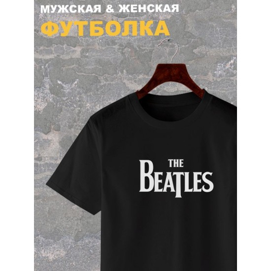 Футболка The Beatles группа Битлз лого y2k с принтом