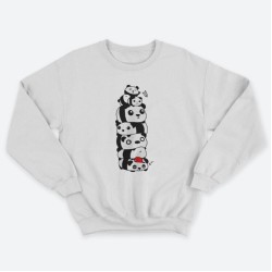 Свитшот женский с принтом Pandas.