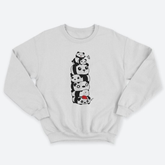 Свитшот женский с принтом Pandas.