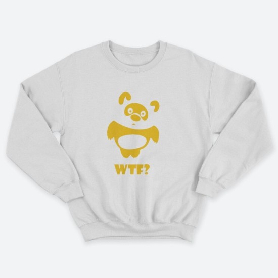 Женский свитшот с принтом WTF Vinney.