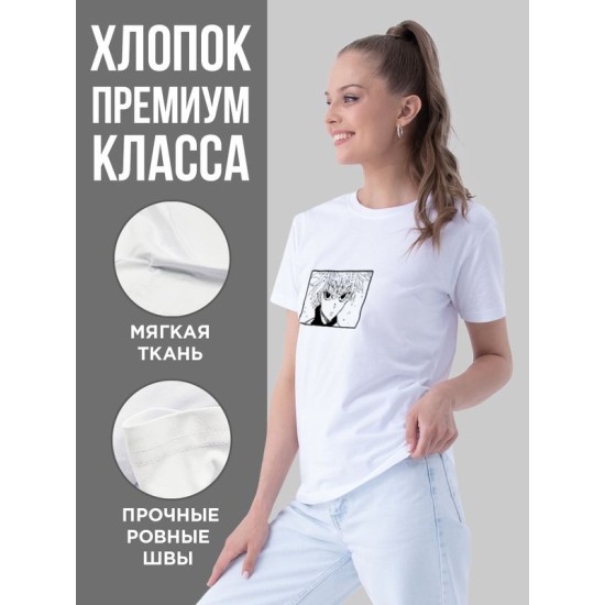 Футболка Аниме оверсайз с принтом