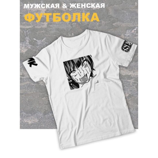Футболка оверсайз с принтом аниме Хентай anime hub.
