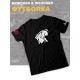 футболка оверсайз с принтом аниме Тян самурай samurai.