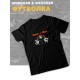 Футболка черная Король и Шут лого киш логотип rock оверсайз