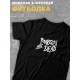 Футболка черная Король и Шут киш punks not dead оверсайз