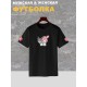 Футболка аниме Hello Kitty хеллоу китти Куроми Kuromi оверсайз с принтом