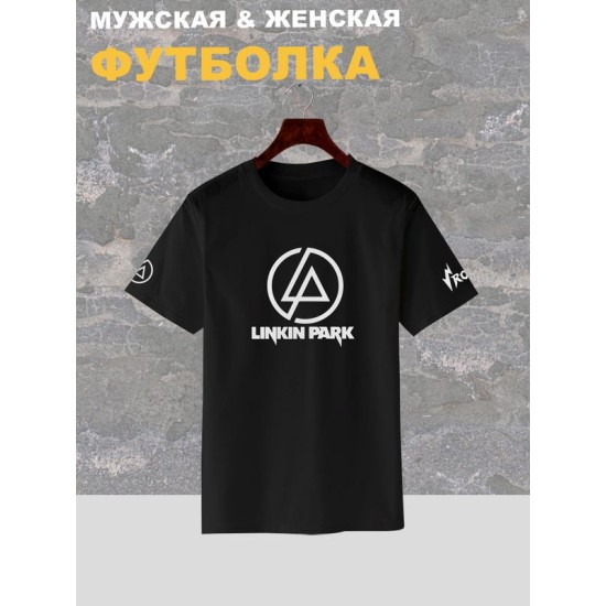 Футболка Линкин парк Linkin Park лого rock с принтом