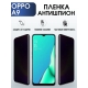 Защитная гидрогелевая пленка антишпион на телефон OPPO A9, матовая гелевая пленка на смартфон OPPO A9, для защиты экрана телефона
