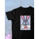 Парные футболки Багз Банни кролик Bugs Bunny с принтом заяц