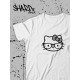 Футболка Hello Kitty Аниме Куроми оверсайз дрейн майка с принтом