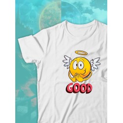 Парные футболки ангел ангелок good angel с принтом