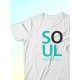 Парные футболки Soulmate soul mate с принтом