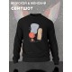 Парные футболки Кролики aesthetic art с принтом