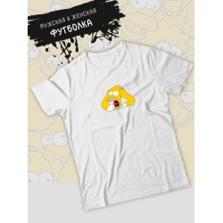 Футболка Гомер Симпсон мем Homer Simpson Simpsons с принтом