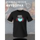 Парная футболка кофе и печенька каваи с принтом