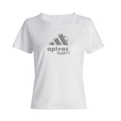 Футболка с прикольным принтом Apivas будет