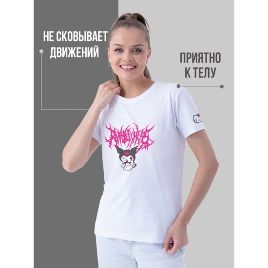 Футболка Аниме оверсайз с принтом