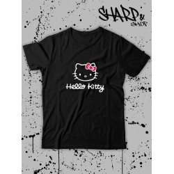 Футболка Hello Kitty Аниме Куроми оверсайз дрейн майка с принтом