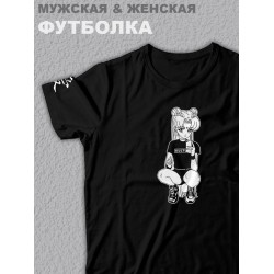 Футболка оверсайз с принтом аниме Sailor Moon Сейлор Мун