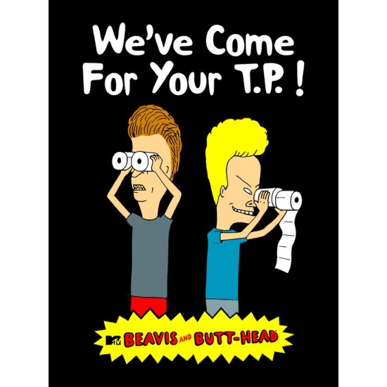 Футболка Beavis and Butthead Бивис и Баттхед Батт хед с принтом