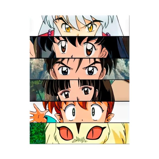 Футболка Инуяша Inuyasha аниме Инуяся персонажи anime с принтом