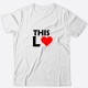 Парные футболки с принтом This is Love