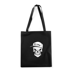 Сумка шоппер с черепом сумка хозяйственная shopper тканевая сумка экосумка