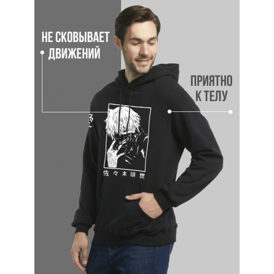 Худи с принтом аниме