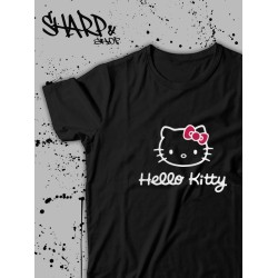 Футболка Hello Kitty Аниме Куроми оверсайз дрейн майка с принтом