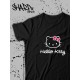 Футболка Hello Kitty Аниме Куроми оверсайз дрейн майка с принтом